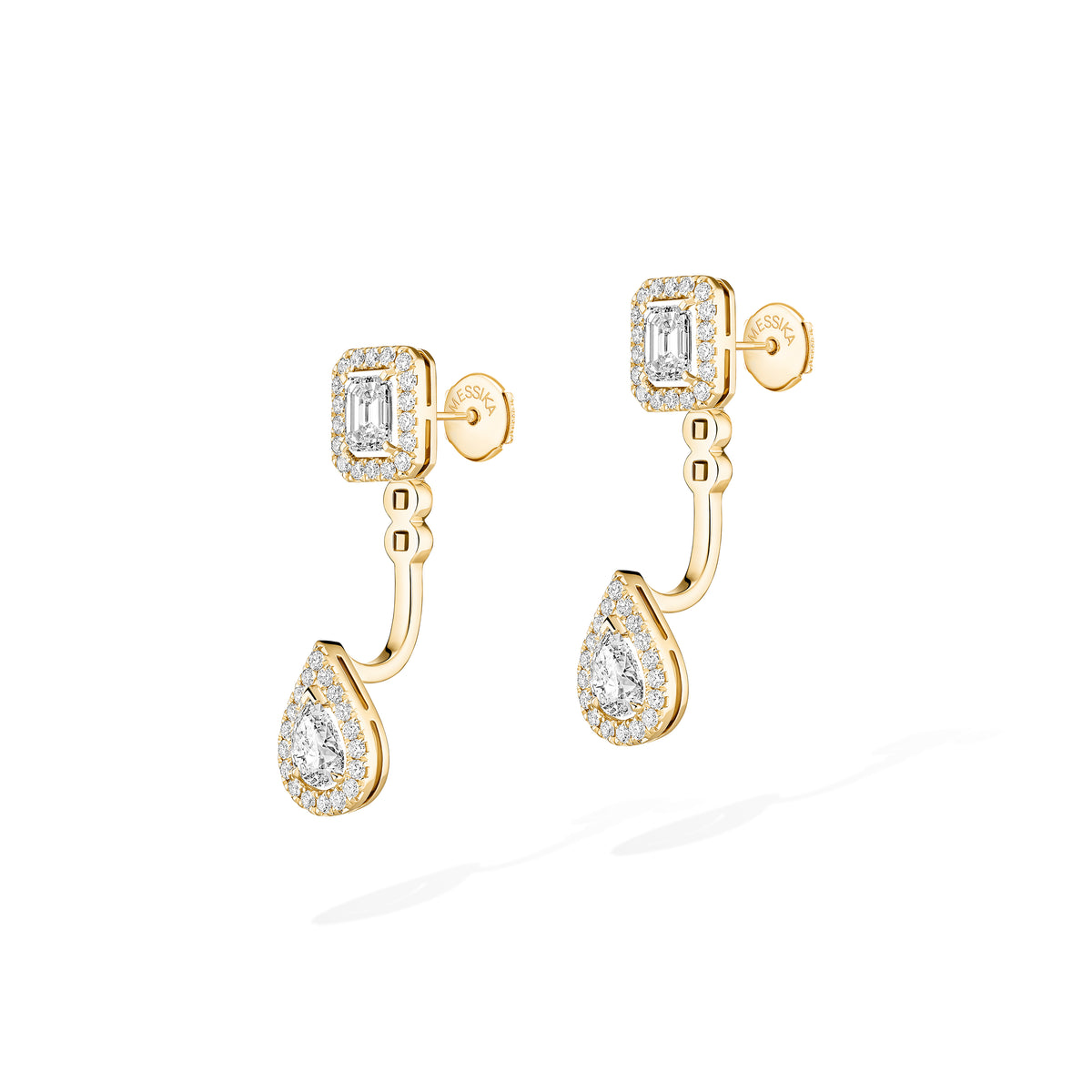 My Twin Toi & Moi Yellow Gold Earrings