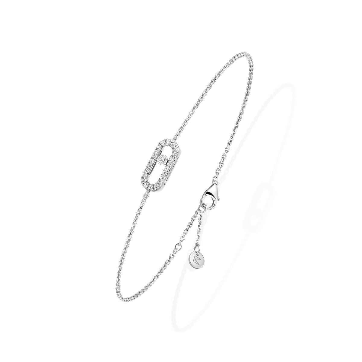 Messika Cares Pave Diamond Bracelet White Gold