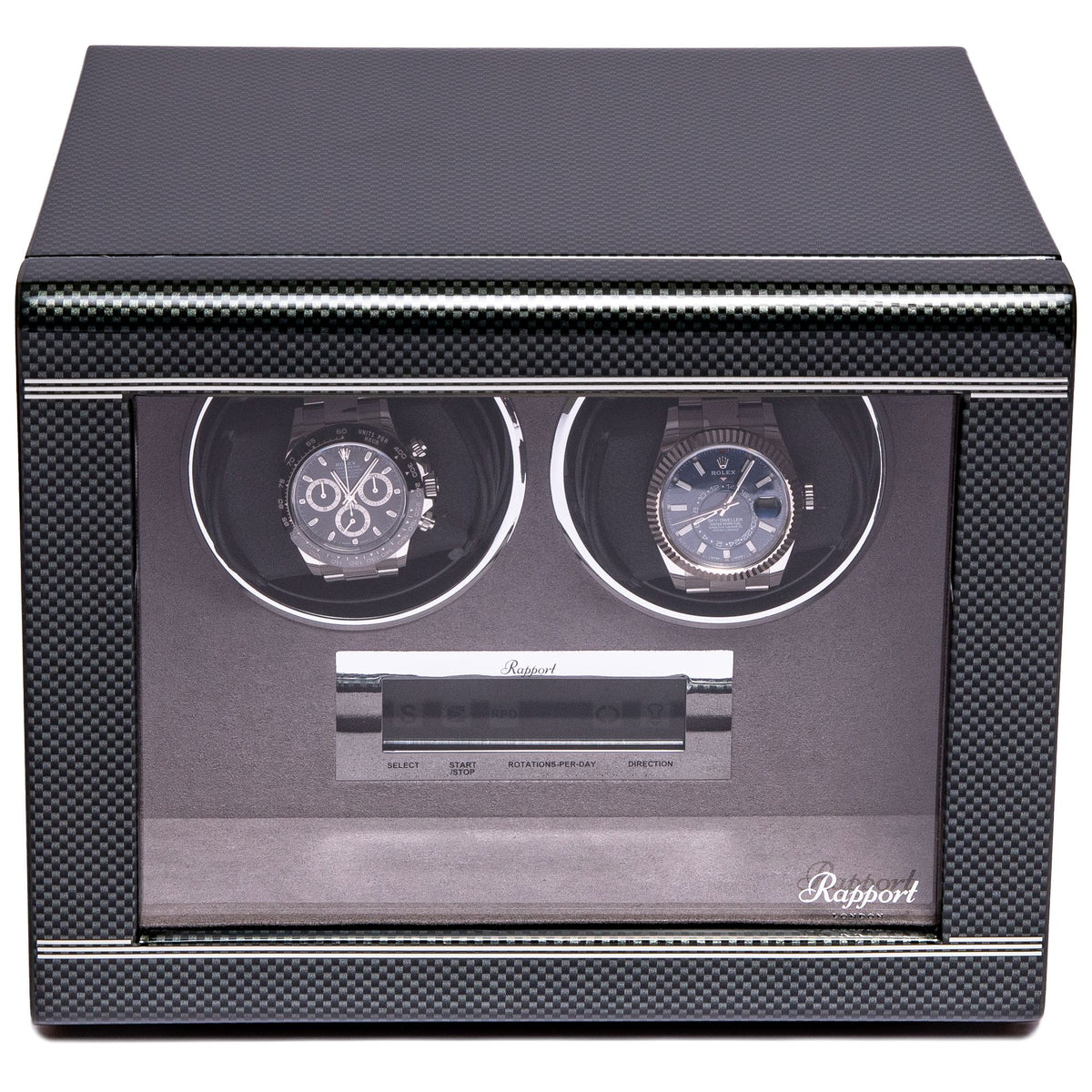 Formula Duo Watch Winder-Carbon Fibre