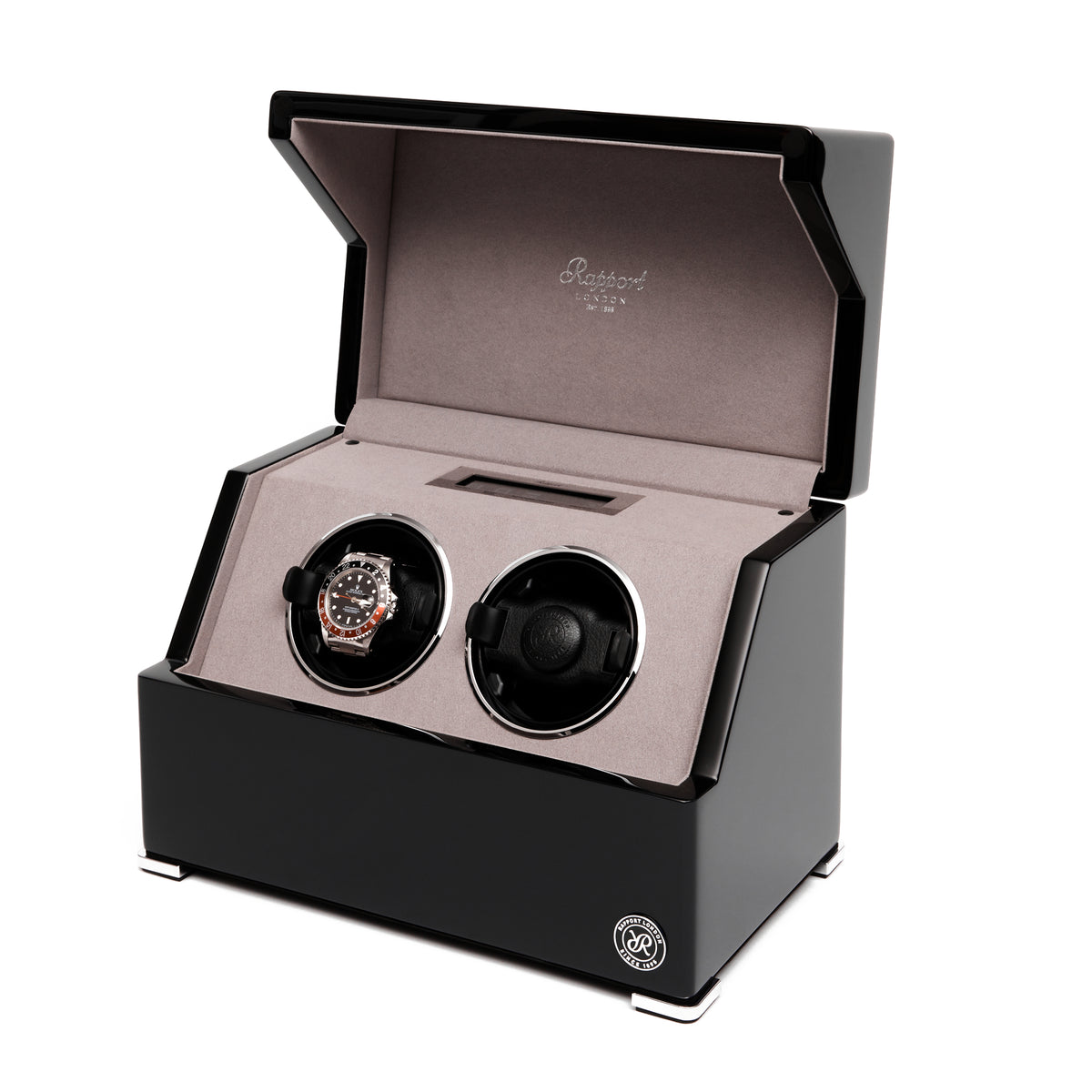 Perpetua Duo Watch Winder - Ebony