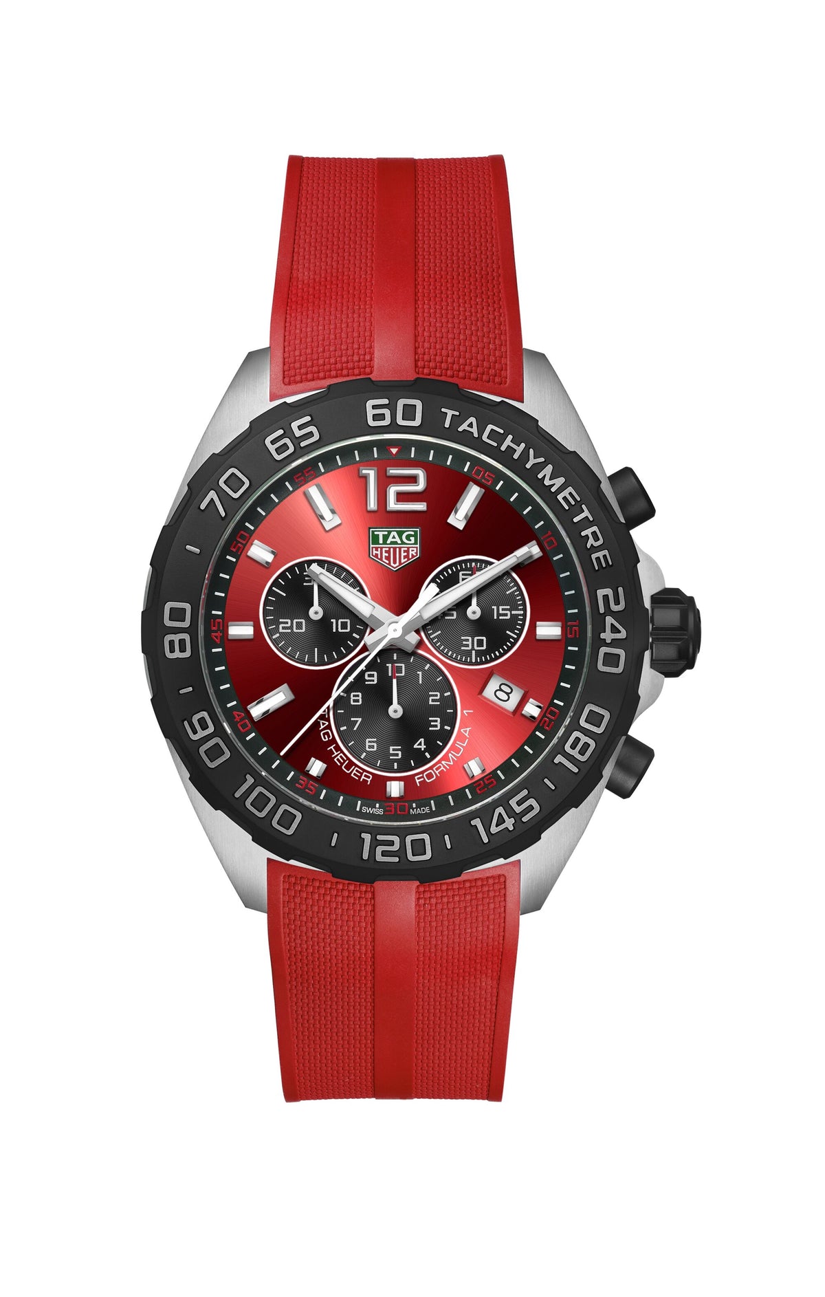 Formula 1 43mm Red Chrono Red Rubber