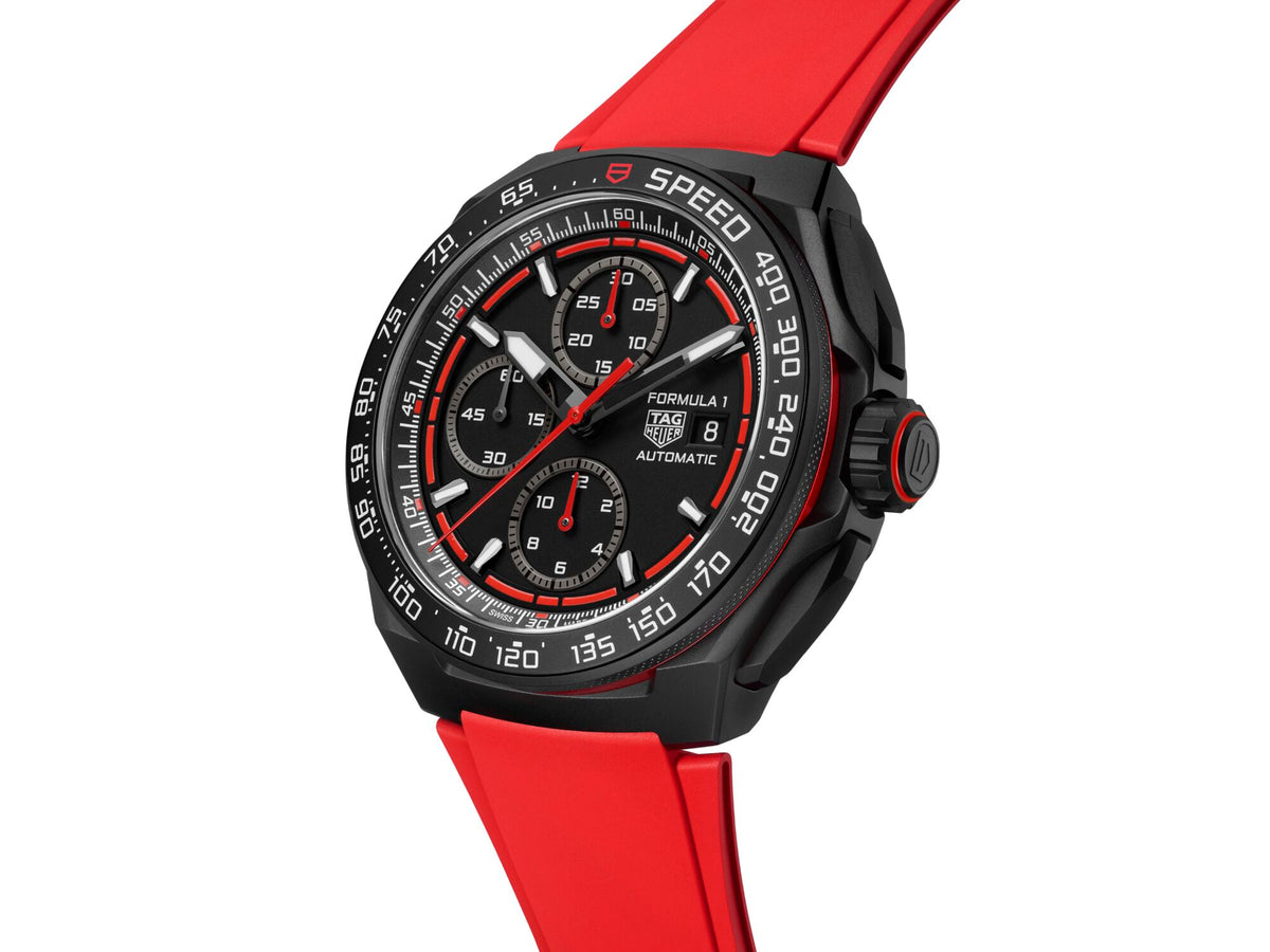44mm Red Formula 1 Black dial