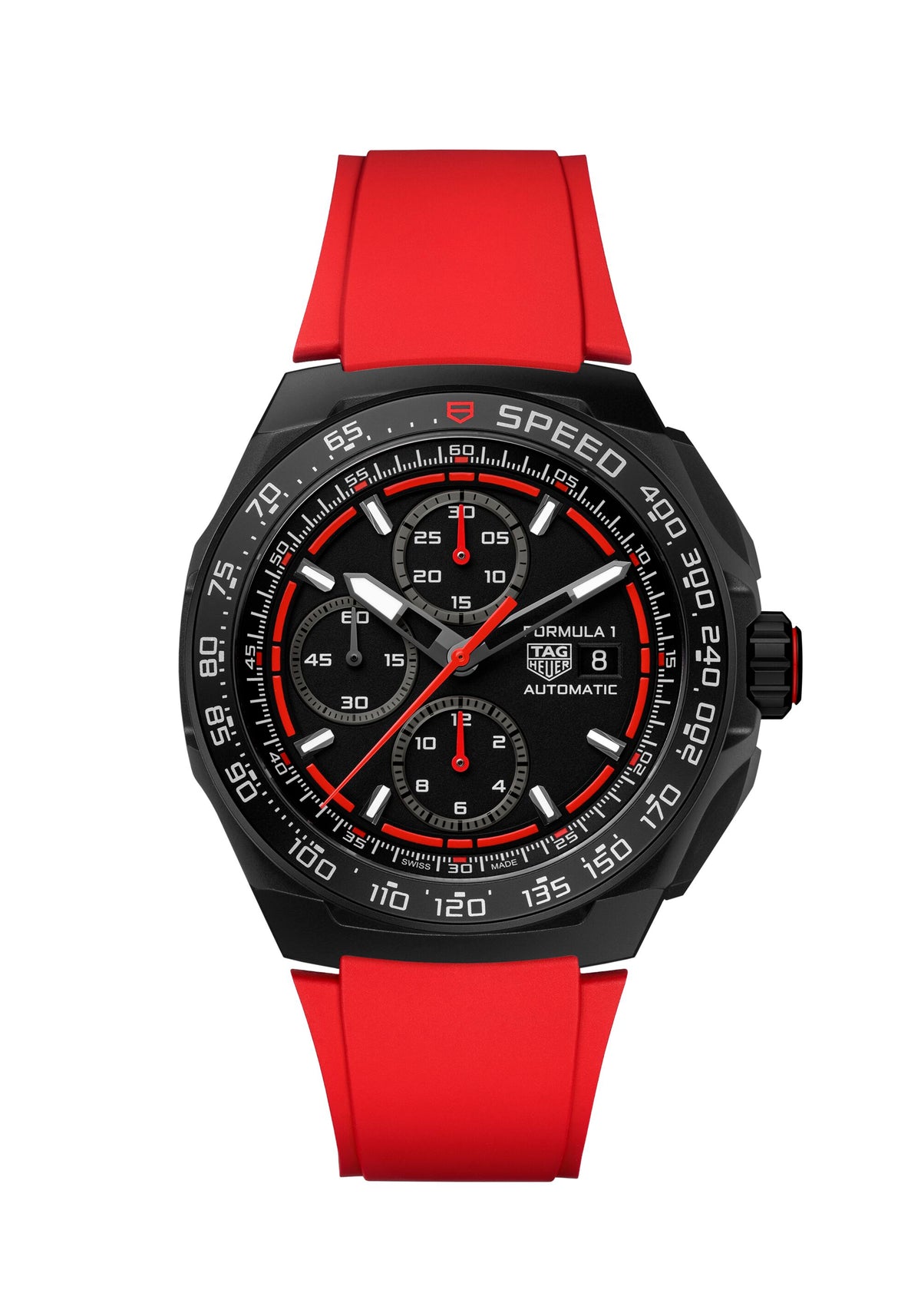 44mm Red Formula 1 Black dial