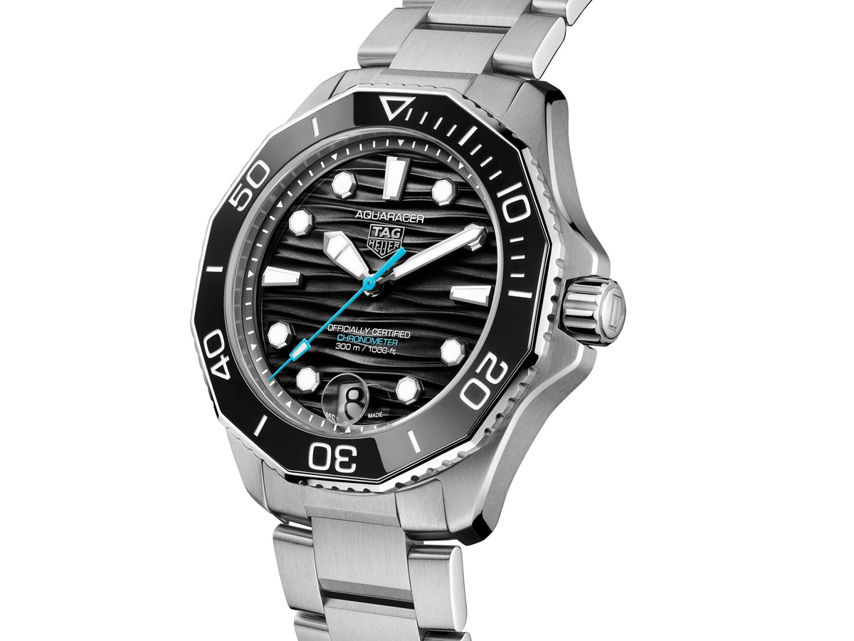 42mm S/S Black Aquaracer Cosc