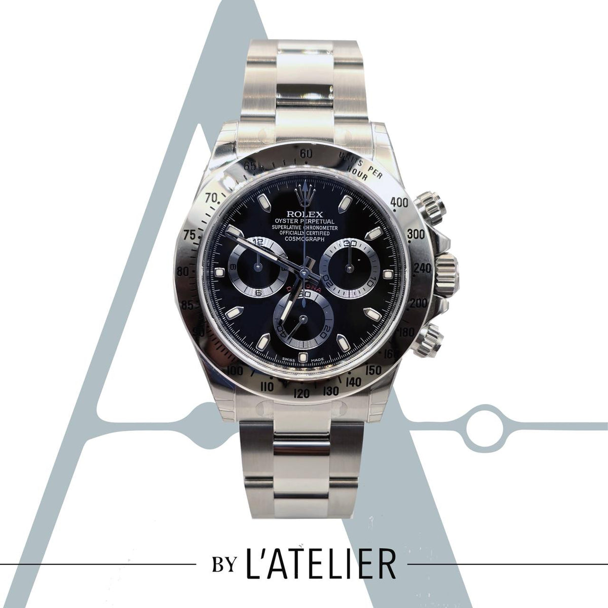 Rolex Daytona Steel Black Dial