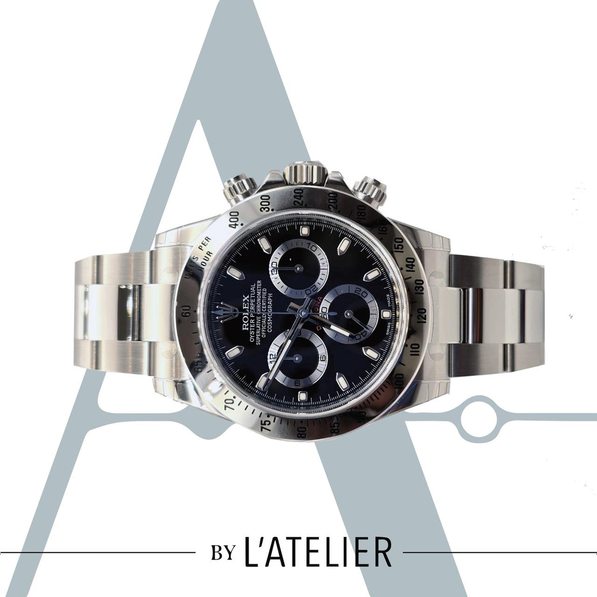 Rolex Daytona Steel Black Dial