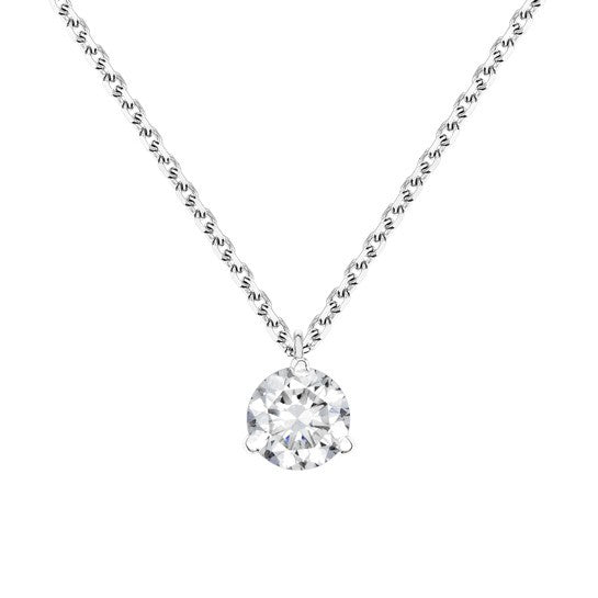 Lepage Joli Coeur necklace white gold 0.40ct diamond